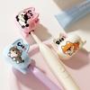 Cute Cartoon Toothbrush Head Cover Spring Loaded Clip Toothbrush Head Protector  Travel Toiletries