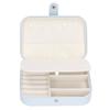 Large Capacity Travel Jewelry Case Durable Simple Travel Jewelry Box Double Layer Portable Jewelry Organizer Travel