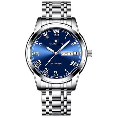 Watch Men's 2019 New Waterproof Sports Fine Steel Belt Luminous Quartz Student Fashion Trend Men's Watch Non-Mechanical
