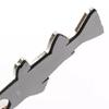 Fish Shape Beer Bottle Opener Stainless Steel Texture Beer Caps Opener Camping Tool for Various Type of Cold Beverages