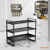 Power Tool Rack Wall-mounted Hardware Storage Holder Electric Drill Screwdriver Wrench Tools Organizer Multifunction Tools Rack