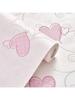 1 Roll 950cm Non-woven Non-self-adhesive Wallpaper Romantic Warm Lovely Pink Wallpaper For Girls Room Bedroom Living Room Home Wall Decor