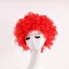 Funny Wig Football Fans Wigs Rainbow Halloween Cosplay Hairs Afro Curly Clown Wigs  Christmas
