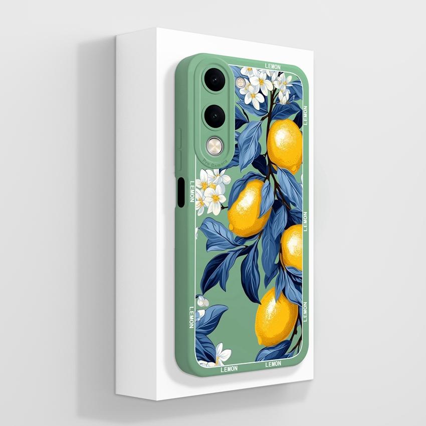 Für Vivo Y04 Y03 Y02 Y11 Y15 Y20 Handyhülle Niedliches Cartoon-Mädchenmuster Glattes Flüssigsilikon Stoßfester Schutz Rückseitenabdeckungen Hülle Für Vivo Gehäuse