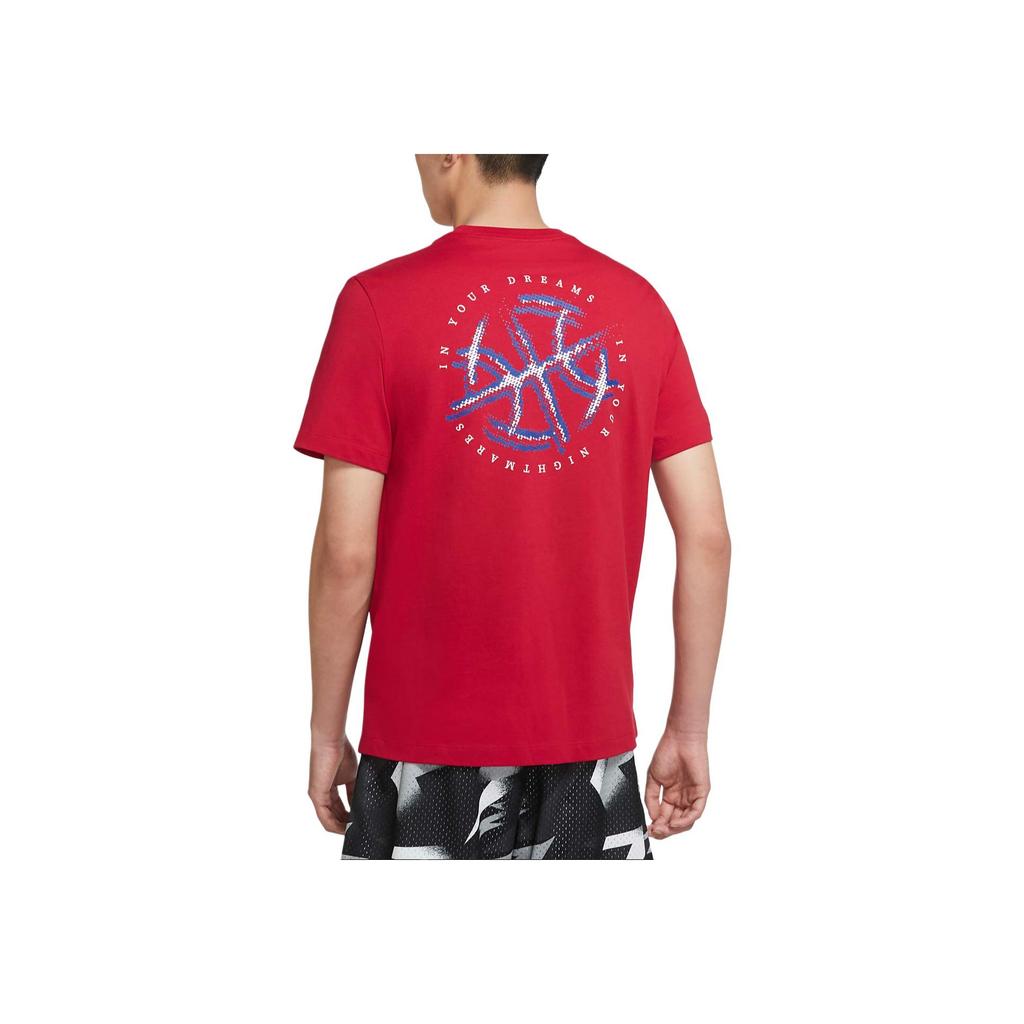 Jordan DNA SS Crew 2 Letter Logo Sports Casual Round Neck Short Sleeve T-Shirt Men T-Shirts Red DA9915-687