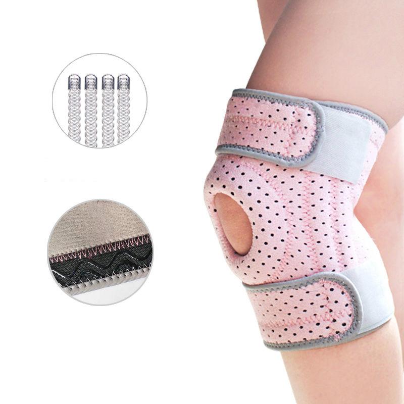 

1Pcs Adjustable Settings Knee Brace Arthritis Joint Pain Knee Protector Pad Orthopedic Patella Support Meniscus Tear Plantar Fasciitis Free Size