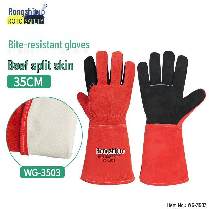 

Rongzhituo Animal Handling Anti-Bite Gloves 35 cm