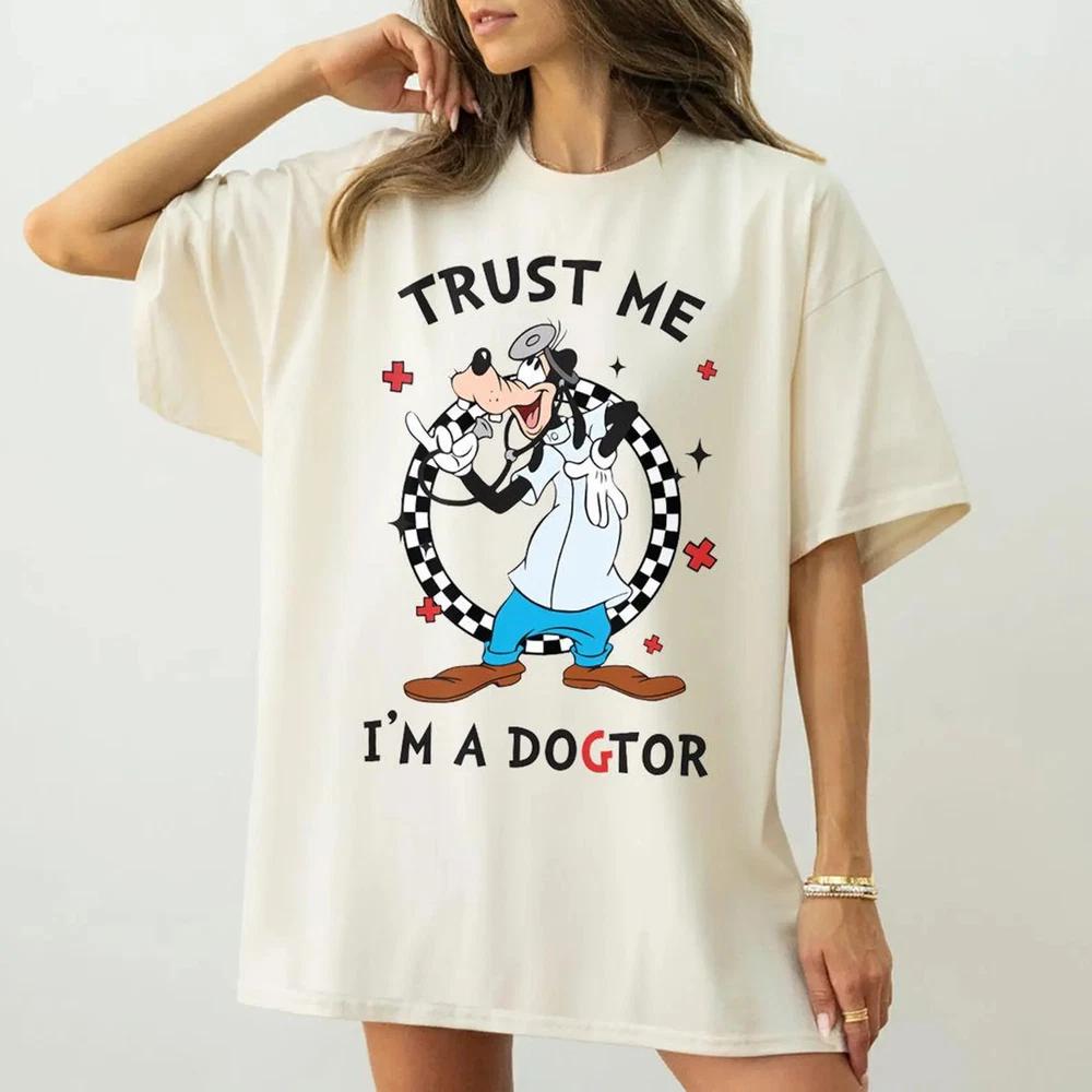 Goofy Trust Me Im A Dogtor Shirt S