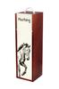 Mustang - Wine Box with a Horse, Alcohol Box with Graphics, Personalized Gift Box from the Art-Dog Brand