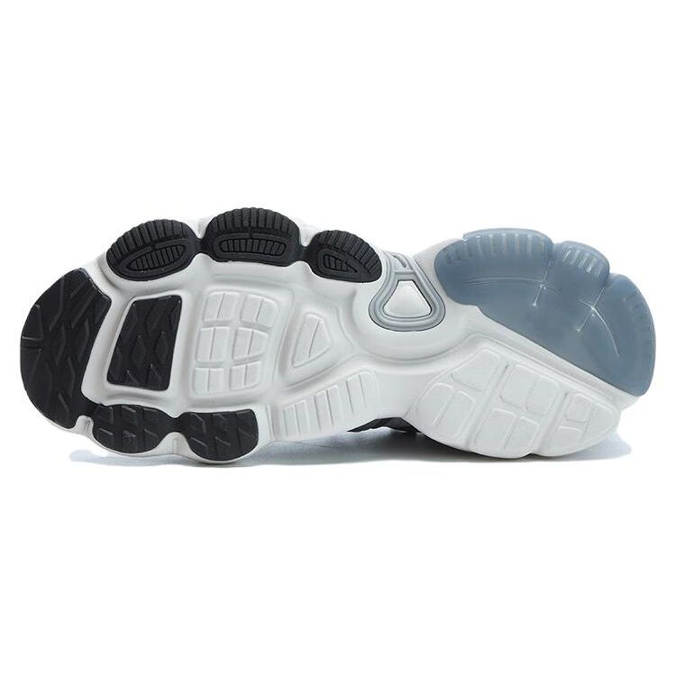 FILA Ladder Fabric Synthetic Leather Versatile Comfortable Low-Top Casual Shoes Men sneaker Silver Gray F12M322101FVS