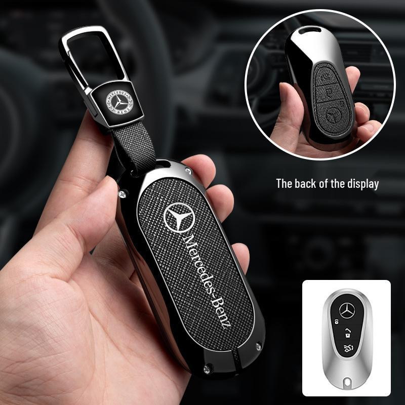 Mercedes High-End Schlüsselhülle für E300L, C260L, GLC, A200L, GLB, GLE