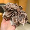 Fermaglio per Capelli a Forma di Fiocco con Fantasia Paisley Pinza per Capelli Grande per Capelli Spessi Fermaglio per Capelli a Fiocco Accessorio per Capelli per Acconciature Raccolte
