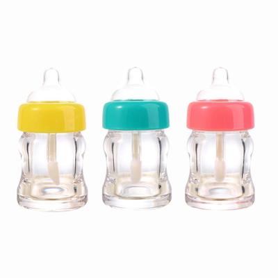 Plastik 7ml Kozmetik Kap DIY Boş Dudak Parlatıcısı Tüpü Doldurulabilir Şişe Dudak Parlatıcısı Şişesi Süt Şişesi Şeklinde