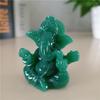Lord Ganesha Buddha Statue Elephant God Sculptures Ganesh Figurines Man-made Jade Stone Home Garden Buddha Decoration Statues