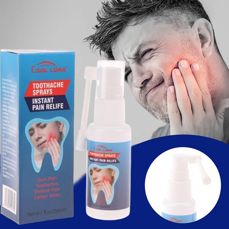 Spray buccal aux herbes chinoises 30 ml pour douleur dentaire, ulcère et blanchiment Soin spécial pour la santé buccale Gouttes médicales spéciales