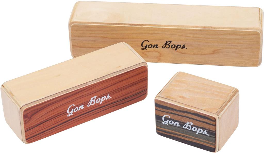 GON BOPS Fiesta Wood Shakers (Set of 3) GON-FSPWSH3