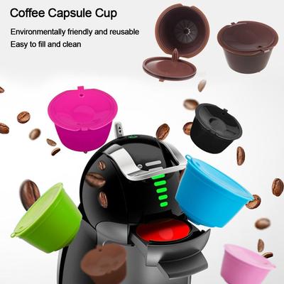 Nespresso Coffee Coffee Accessories Filters Dolce Gusto Coffee Capsule Refillable Capsule Cup