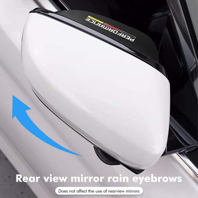 Car rearview mirror rainproof eyebrow cover accessories For BMW 1 3 5 Series G30 G32 G38 2021 2020 2019 2018 E46 E91