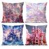 Anime Dreamy Castle Pillow Case null