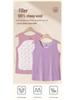 De Róng Women's Seamless Warm Vest - Winter Plus Velvet, Thickened Stomach Protection, Heating Base Layer, Cotton Camisole