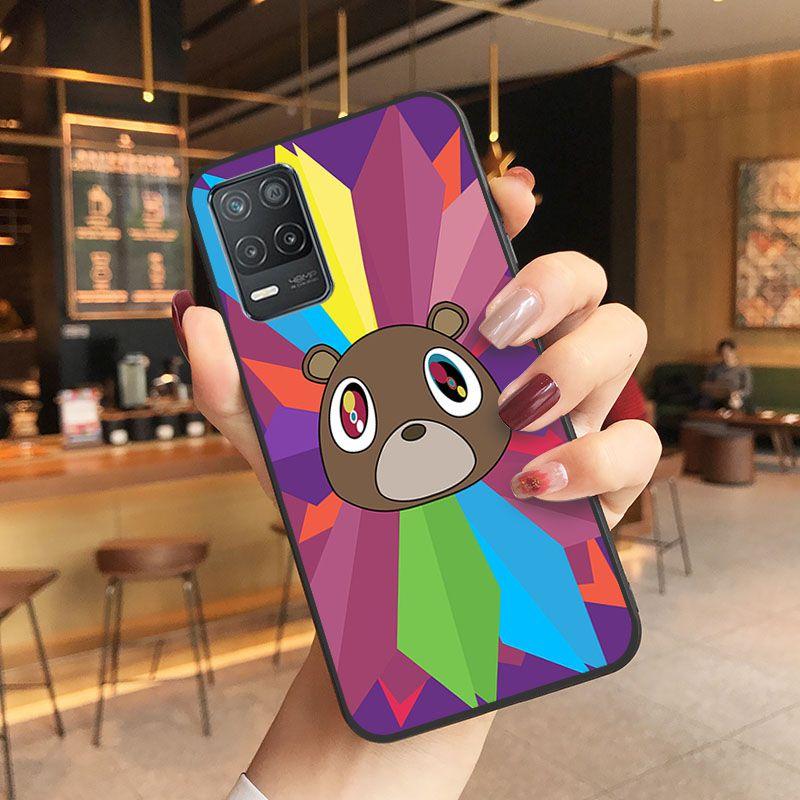 Kanye West Graduation Bear Shell Phone Cover For Oppo Realme 8Pro 6PRO 6i 7pro 9i 9pro C11 C21Y C21 C25Y C25S C3 Q3S XT Cases