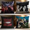 Fashion M-MManeskin Cushion Cover Soft Washable Pillow Case Multi-Scene for Couch Bed Travel Office Use