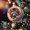 Festival Owl Styles Christmas Tree Hanging Ornament Craft of Sturdy 2D Acrylic Accessory for Home Decoration Use