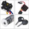 Steering Lock Ignition Lock for Peugeot 206, 406, Citroën Xsara Picasso With 2 Keys