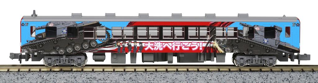 KATO N Gauge Kashima Rinkai Railway 6006 Girls Panzer Specification Wrapping Train IV Railway Model Diesel Car & No. [Special Product] 16001-5