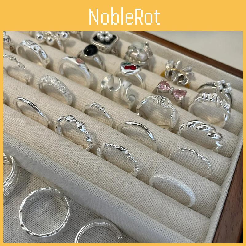 Pure Unique S925 Silver Geometric Design Ring Chic Accessory For Women Stylish