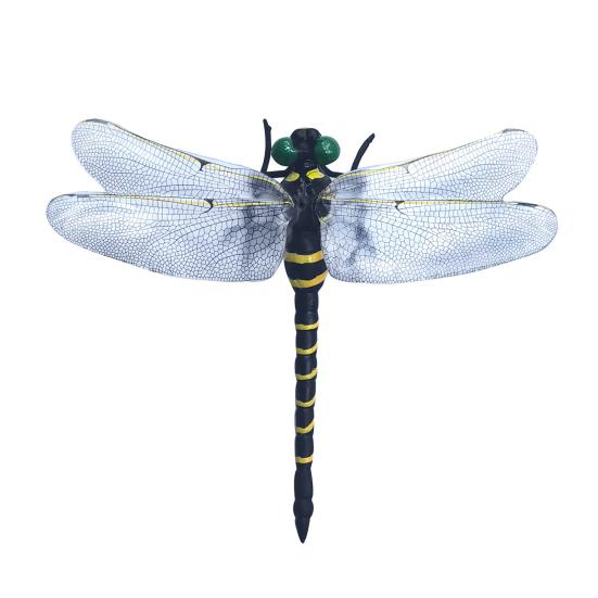 Künstliche Libellen-Dekoration mit Kordel/Anstecknadel Tragbar Outdoor Camping Mücken Fliegenabwehr Simuliertes 3D Libellenmodell Ornament Kinder Lernspielzeug