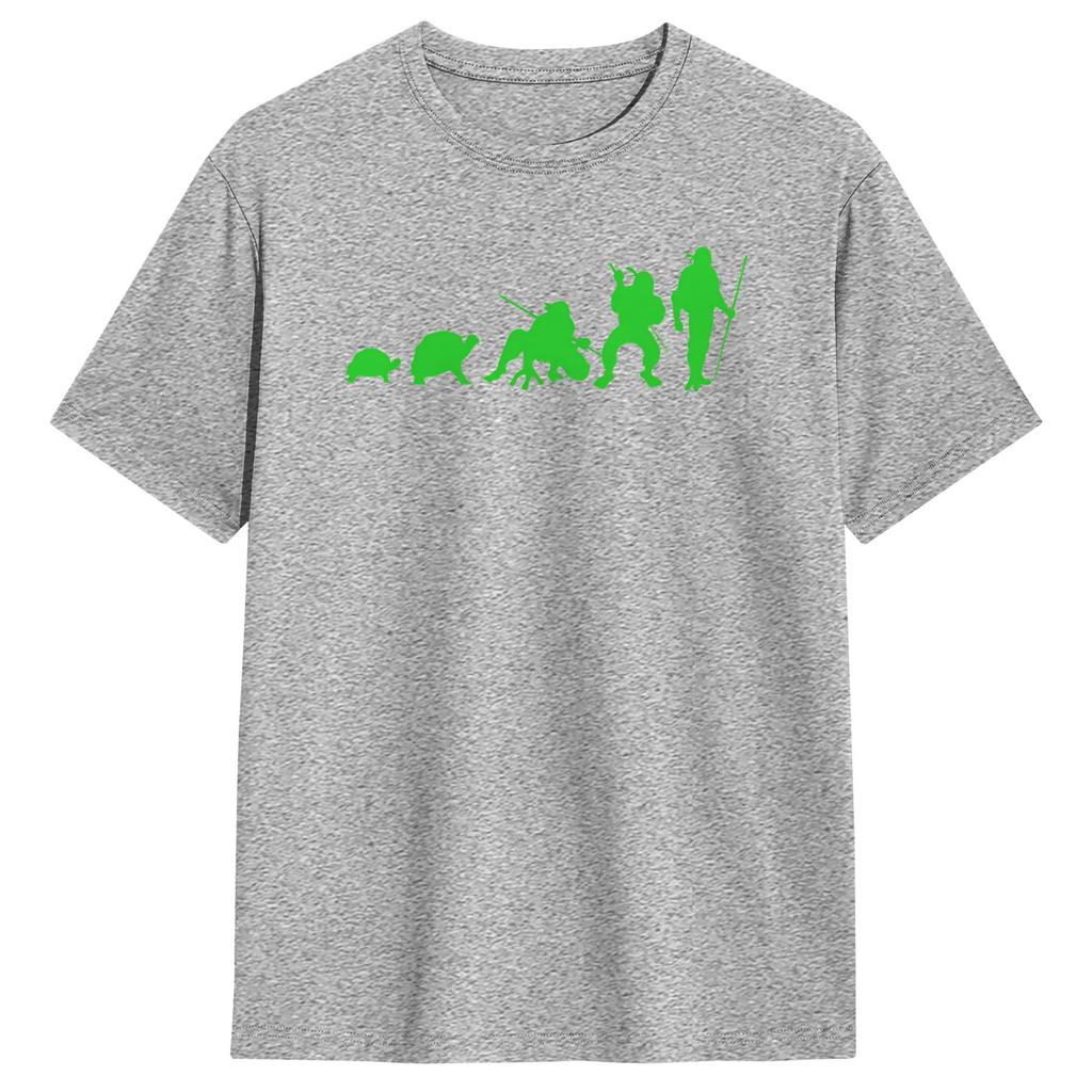 Oversized T Shirt TMNT Evolution 100 Cotton T Shirts Hip Hop Tshirt for Unisex Summer Aesthetic Custom DIY Short Sleeve Clothing