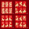 6 Stück/Set Chinesisches Neujahr Geldumschlag Glückliche rote Umschläge Frühlingsfest 2026 Jahr des Pferdes Roter Umschlag