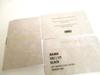 Authentic Jimmy Choo Metal Logo Black Leather Trifold Wallet Compact Wallet NAIMA #a789  Refurbished
