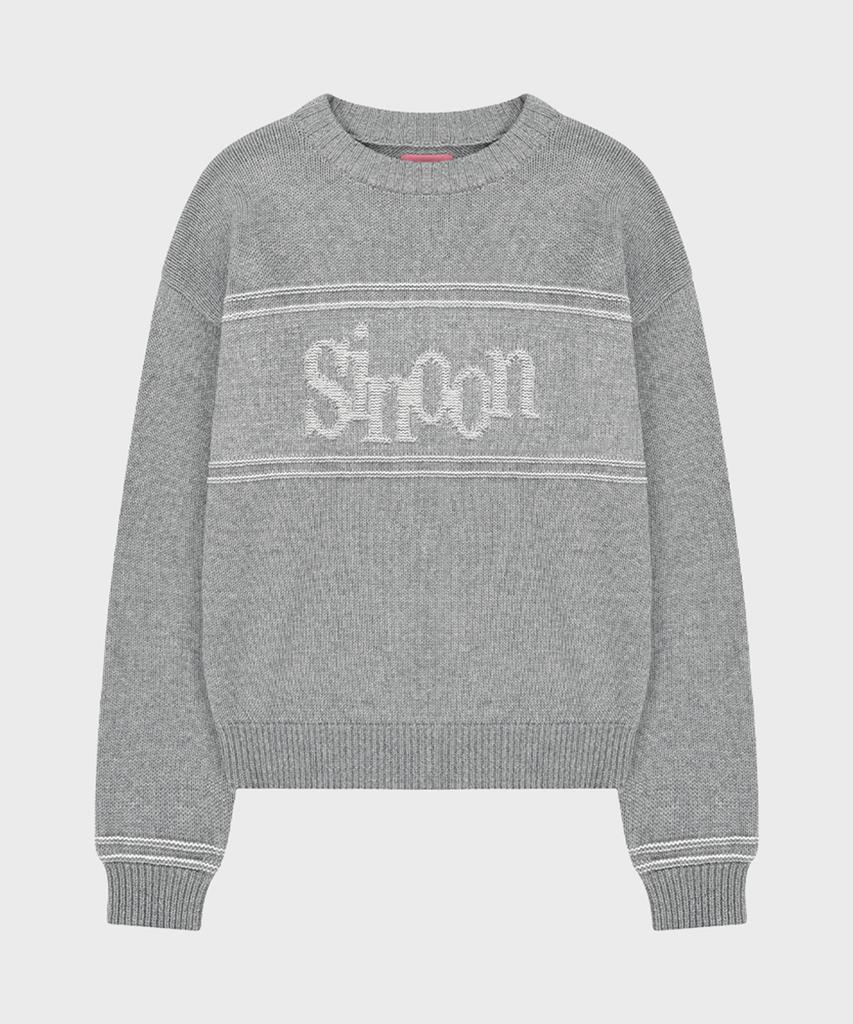 SINOON Sinoon Reverse Pullover Knit (Grey)