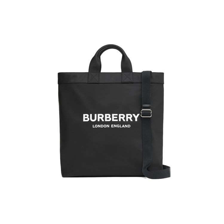 

Burberry Logo Print Large Capacity Detachable Adjustable Shoulder Strap Leather Trim Tote Bag Shopping Bag Crossbody Handbag Small 80262331 Shopping Bag Set(Basic Set+Shopping Bag)