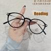 New Retro Ultra-light Round-framed Reading Glasses Anti-blue Light Fashionable Reading Glasses For Both Men And Women 5028