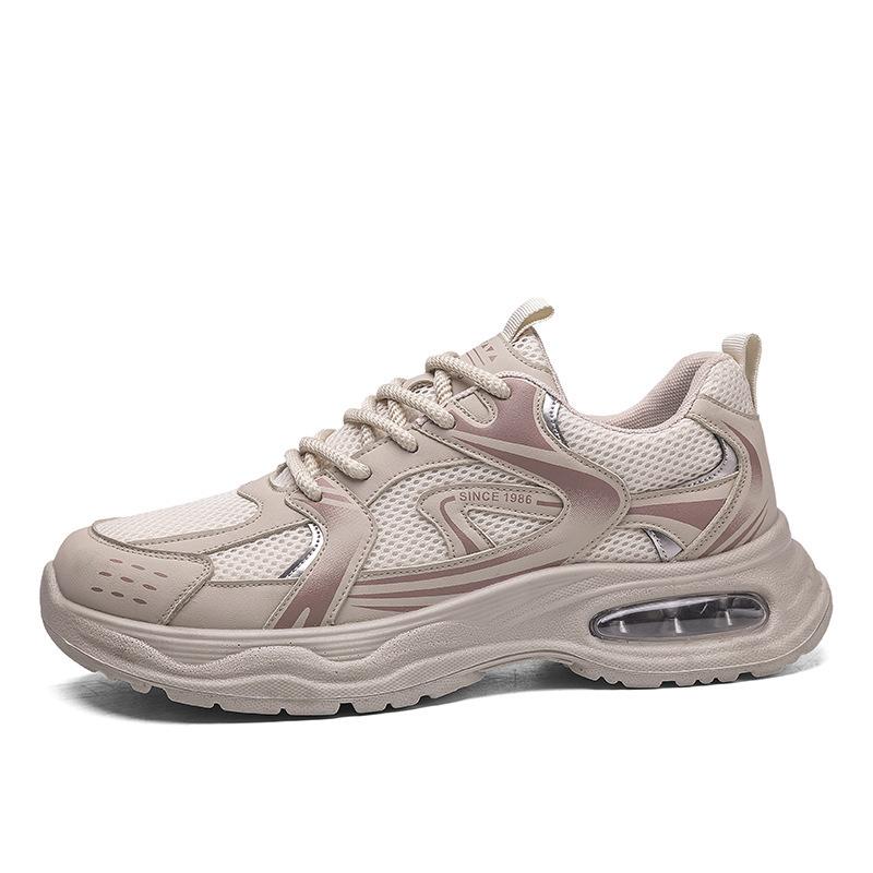 2025 new casual versatile platform mesh ultra-light running shoes, a student lightweight dad shoe 2025