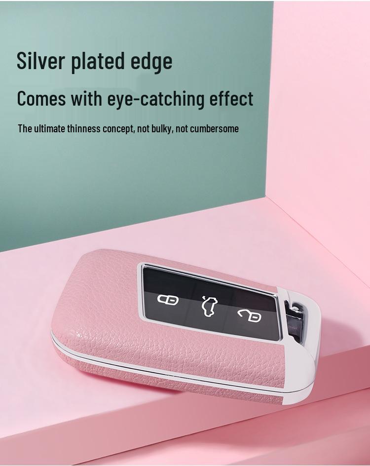 KAKTUS Car Key Case for Volkswagen Magotan, CC, Passat – Protective Cover