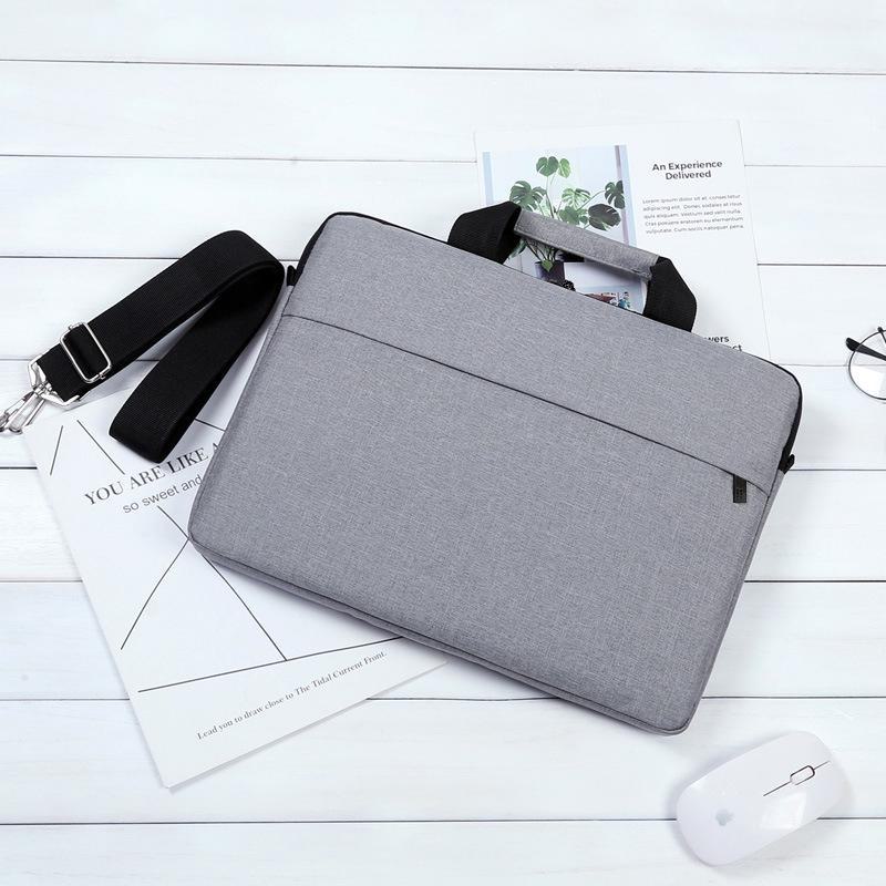 Ultra-Thin Laptop Bag for 13-15.6 Inch Notebooks & iPads with Printed Logo