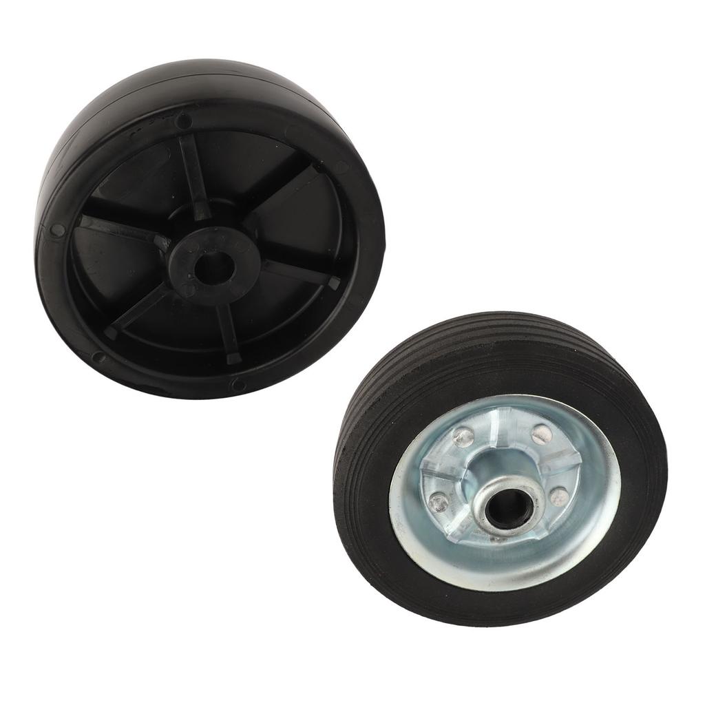 6 Inch Trailer Wheel 1200 Lbs Load Capacity Stable Swivel Caster Wheels For Trailer Jack Lawnmowers Utility Carts
