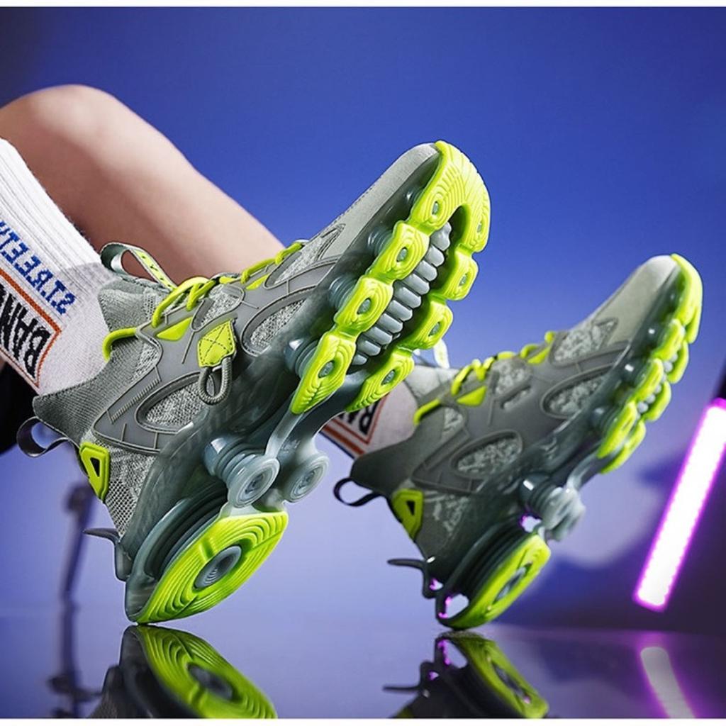 Men's New Breathable Sports Shoes, Running Shoes, Mesh Shoes, Casual Thick Soled Shoes, Men's Running Shoes