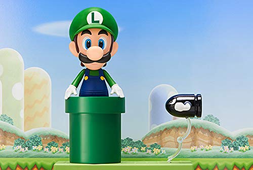 GOOD SMILE COMPANY Nendoroid Super Mario & Luigi Non-Scale Plastic Painted Movable Figure Second Resale