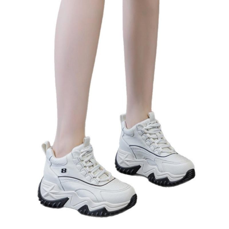 Inner Height Elderly Man Shoes - New Style - Versatile - Thick Sole - Sporty - Casual - Retro - Women's Shoes