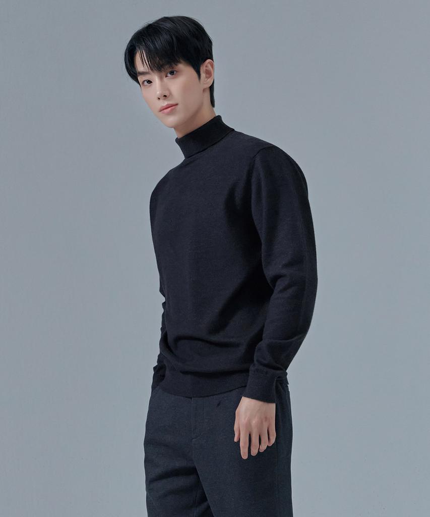 CHASECULT Men'S Essential Turtleneck Sweater-Cfzk5202D09