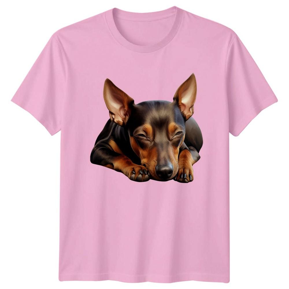 Miniature Pinscher Dog Animals Dogs Unisexs TShirt Unisexs Tee Graphic Unisex Top