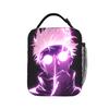 Yuji Itadori Borse Termiche per Pranzo Borsa Termica Riutilizzabile, Contenitore per Pranzo Anime Jujutsu Kaisen Borsa Tote Portatile Pranzo Uomo Donna