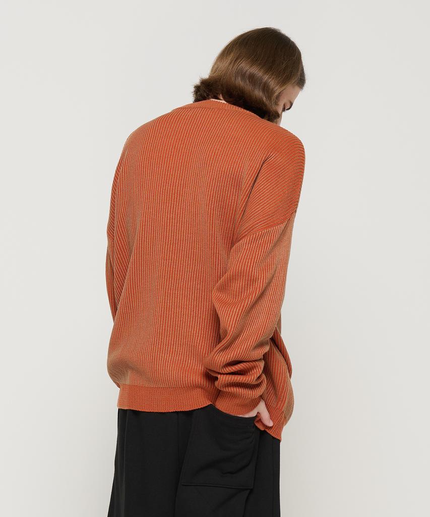 CARGOBROS Filling Two-Tone Over Round Knit (Camel)