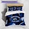 Hamburger SV Football Printed 3 Pieces Bedding Set, Comfortable Skin Friendly Bedroom Duvet Cover Set
