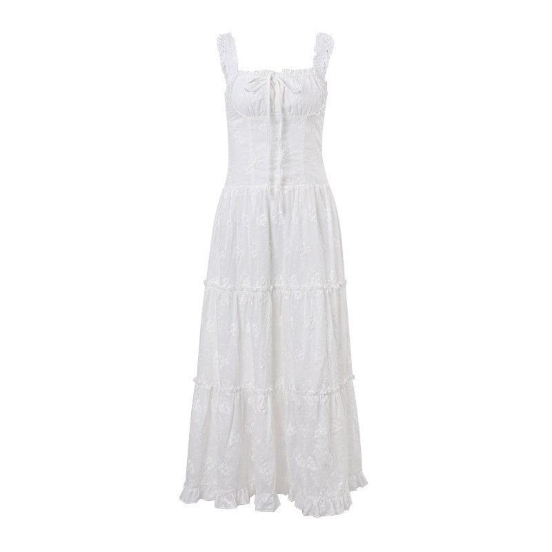French Sweet and Pure Temperament Dress Winter New Fashion Square Collar Slim Lazy Holiday Dress